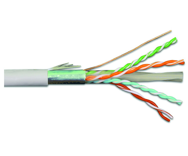 【清華同方ROTA六類屏蔽網線】6類4對屏蔽雙絞（jiǎo）線 CC71004FP