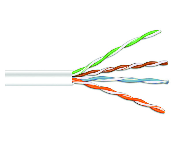 【清華同方ROTA超五類非屏蔽網（wǎng）線低煙無鹵】超5類4對低煙無鹵非屏蔽雙絞線CC61004LH