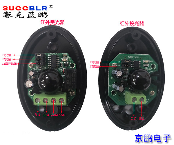 【門禁式定員監控係統設備】賽克藍鵬SUCCBLR變頻（pín）單光束紅外（wài）對射SL-GS120BP